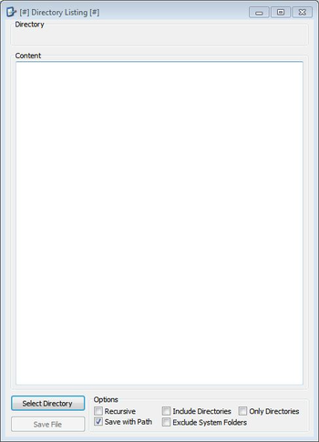 FileList screenshot