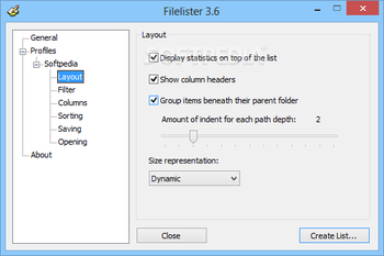 Filelister screenshot 4
