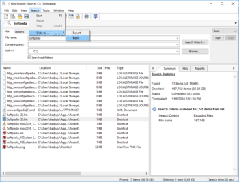 FileLocator Lite screenshot 6