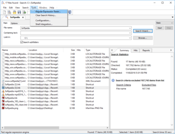 FileLocator Lite screenshot 8