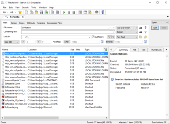 FileLocator Pro screenshot