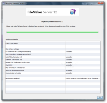 FileMaker Server screenshot 14