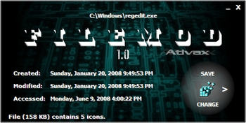 Filemod screenshot