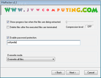 FilePacker screenshot 3