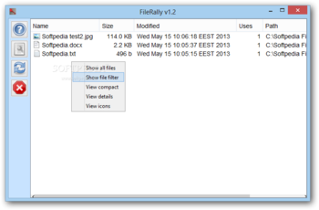 FileRally screenshot 2