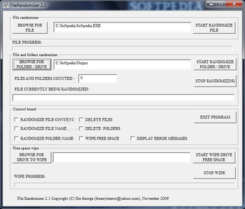 FileRandomizer screenshot