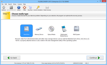 FILERECOVERY Enterprise screenshot