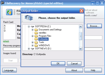 FileRecovery for MemoryStick screenshot 2