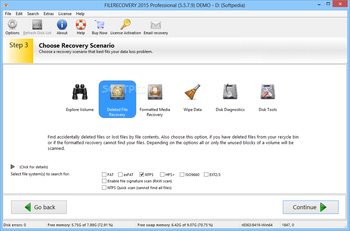 FILERECOVERY Professional screenshot 3