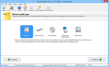 FILERECOVERY Standard screenshot