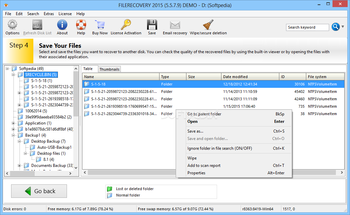 FILERECOVERY Standard screenshot 4