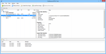 FileRescue NTFS screenshot
