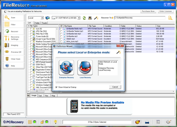 FileRestore for Networks screenshot 2