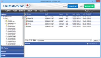 FileRestorePlus screenshot 2