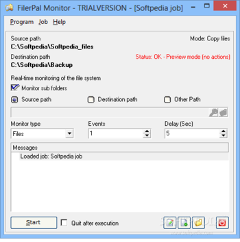 FilerPal Monitor screenshot