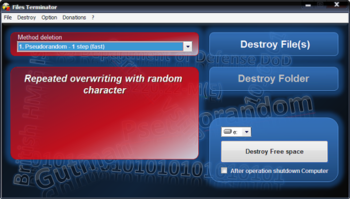 Files Terminator Free screenshot