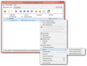 FilesAnywhere CoolBackup screenshot 7