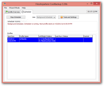FilesAnywhere CoolBackup screenshot 8