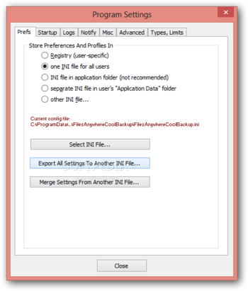 FilesAnywhere CoolBackup screenshot 9