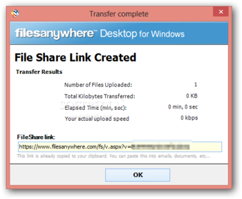 FilesAnywhere Desktop screenshot 7