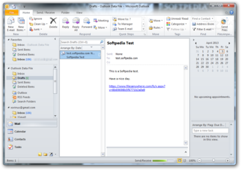 FilesAnywhere Outlook Add-in screenshot 2