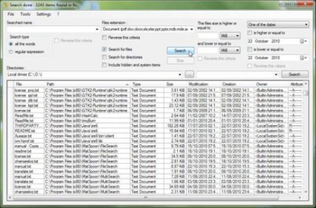 FileSearch Portable screenshot