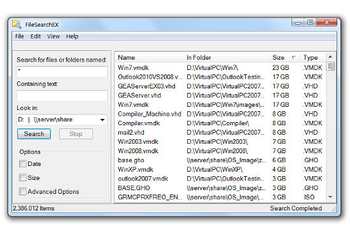 FileSearchEX screenshot 2