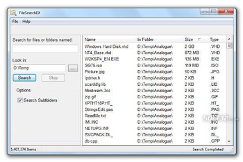 FileSearchEX screenshot 3