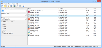 FileSearchEX screenshot