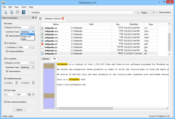FileSearchy screenshot 2
