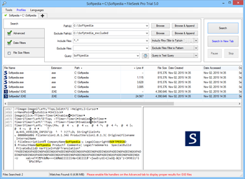 FileSeek Pro screenshot