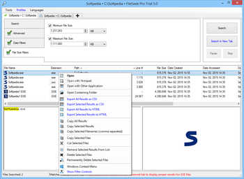 FileSeek Pro screenshot 2