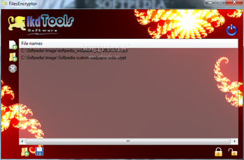 FilesEncryptor screenshot
