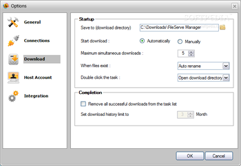 FileServe Manager screenshot 5
