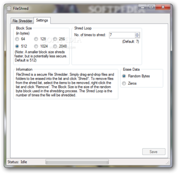 FileShred screenshot 2