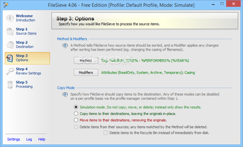 FileSieve screenshot 4