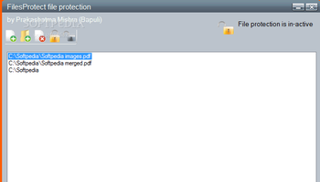FilesProtect file protection screenshot 2