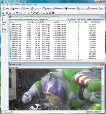 FileStream TurboZIP Express screenshot
