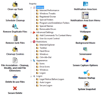 FileStream WinSettings Pro screenshot