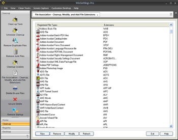 FileStream WinSettings Pro screenshot 2