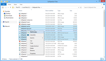 FileToFolder screenshot