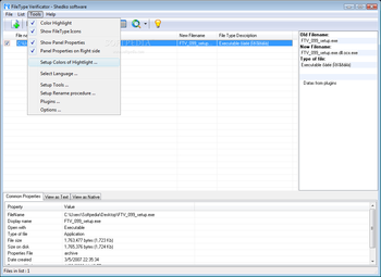 FileType Verificator screenshot 3