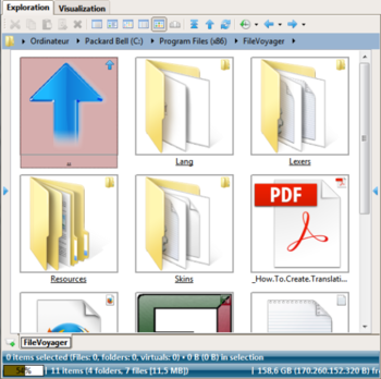 FileVoyager screenshot