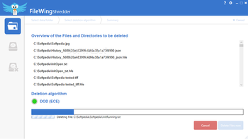 FileWing Shredder screenshot 3