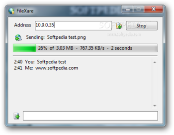 FileXare screenshot