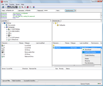 FileZilla nLite Addon screenshot