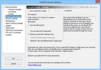FileZilla Server screenshot 10