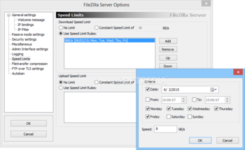 FileZilla Server screenshot 15