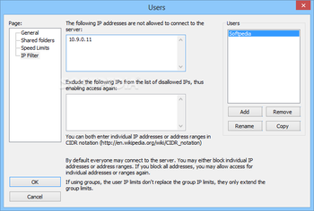 FileZilla Server screenshot 5