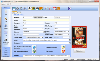Filmmanager screenshot 2